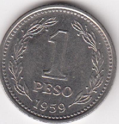 Beschrijving: 1 Peso LIBERTAD 